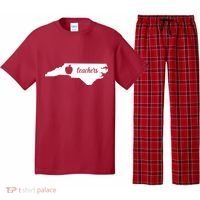 Red For Ed Teacher North Carolina Pajama Set thumb 0