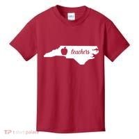 Red For Ed Teacher North Carolina Kids T-Shirt thumb 0