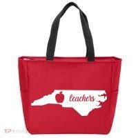 Red For Ed Teacher North Carolina Tote Bag thumb 0