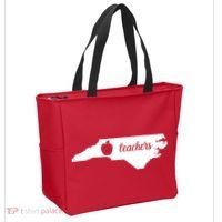 Red For Ed Teacher North Carolina Tote Bag thumb 2