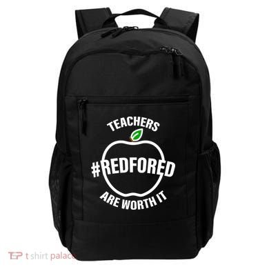 Red For Ed Teachers Are Worth It Backpack