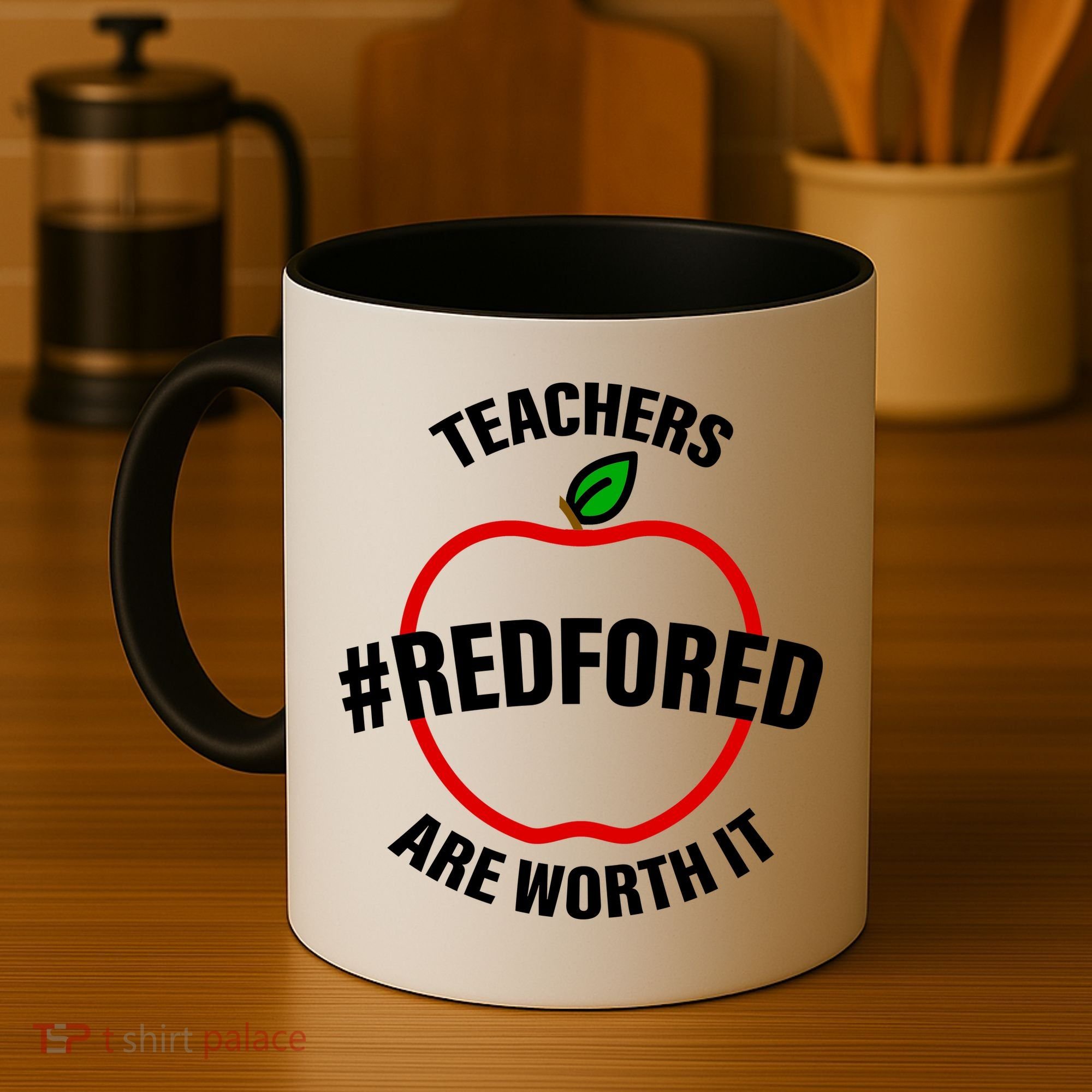 Red For Ed Teachers Are Worth It Coffee Mug