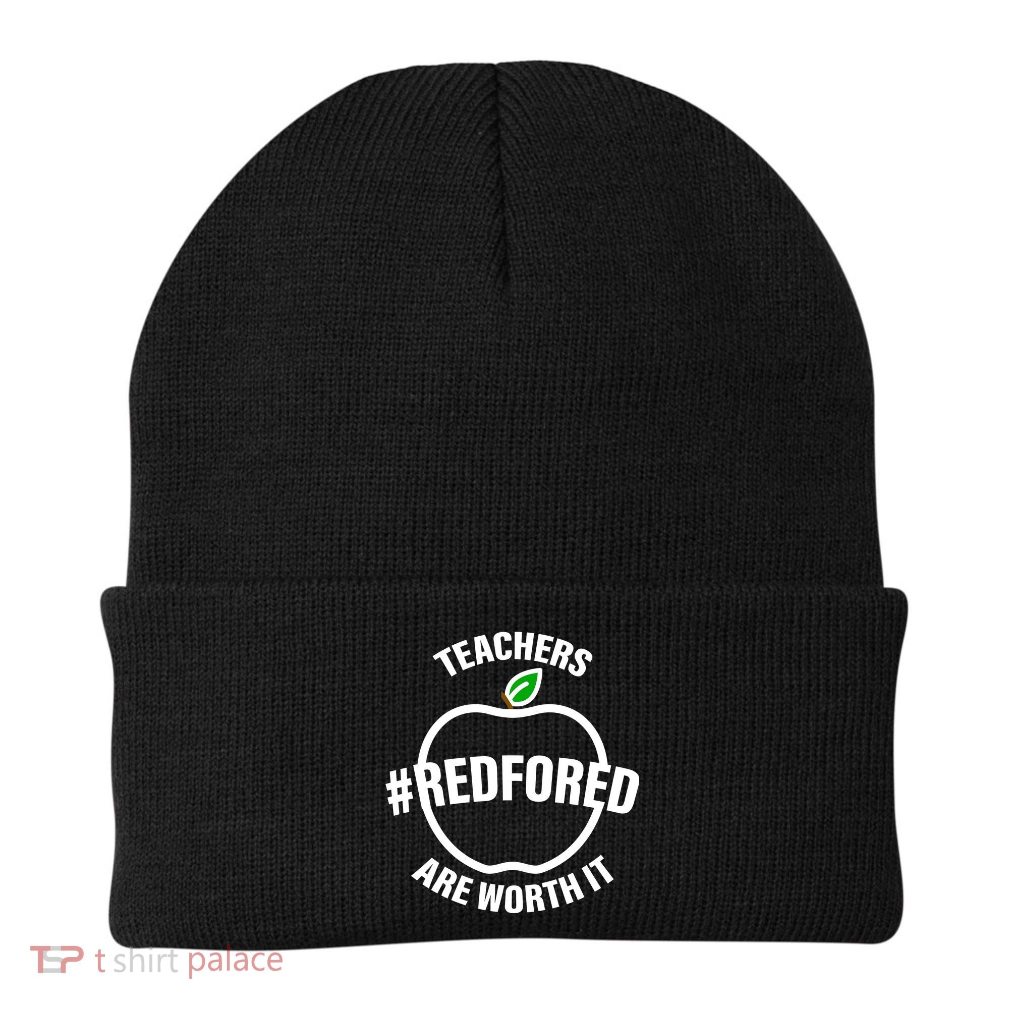 Red For Ed Teachers Are Worth It Beanie