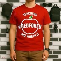 Red For Ed Teachers Are Worth It T-Shirt thumb 6