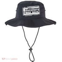 Red For Ed Washington Educators Strike Back Bucket Hat thumb 0