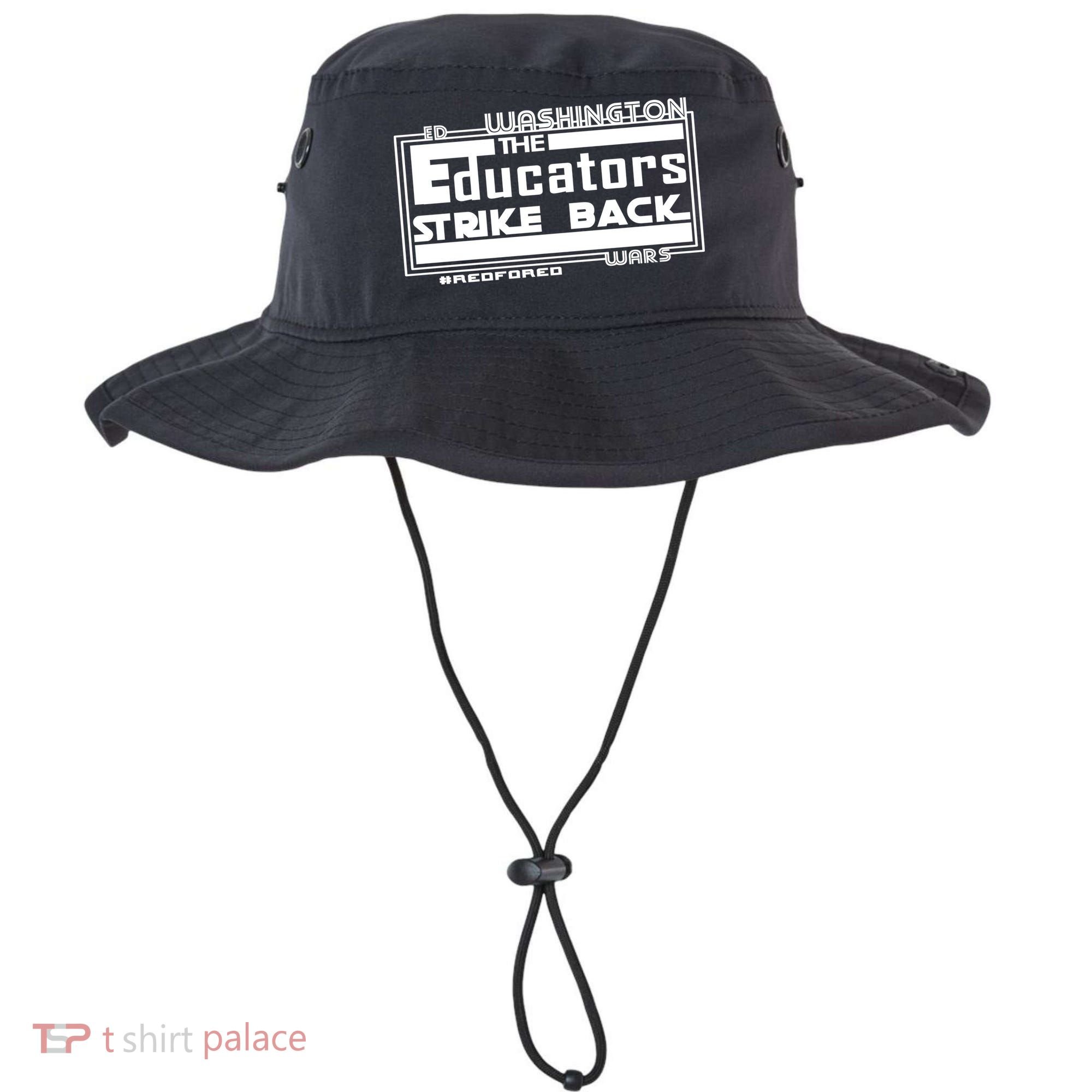Red For Ed Washington Educators Strike Back Bucket Hat