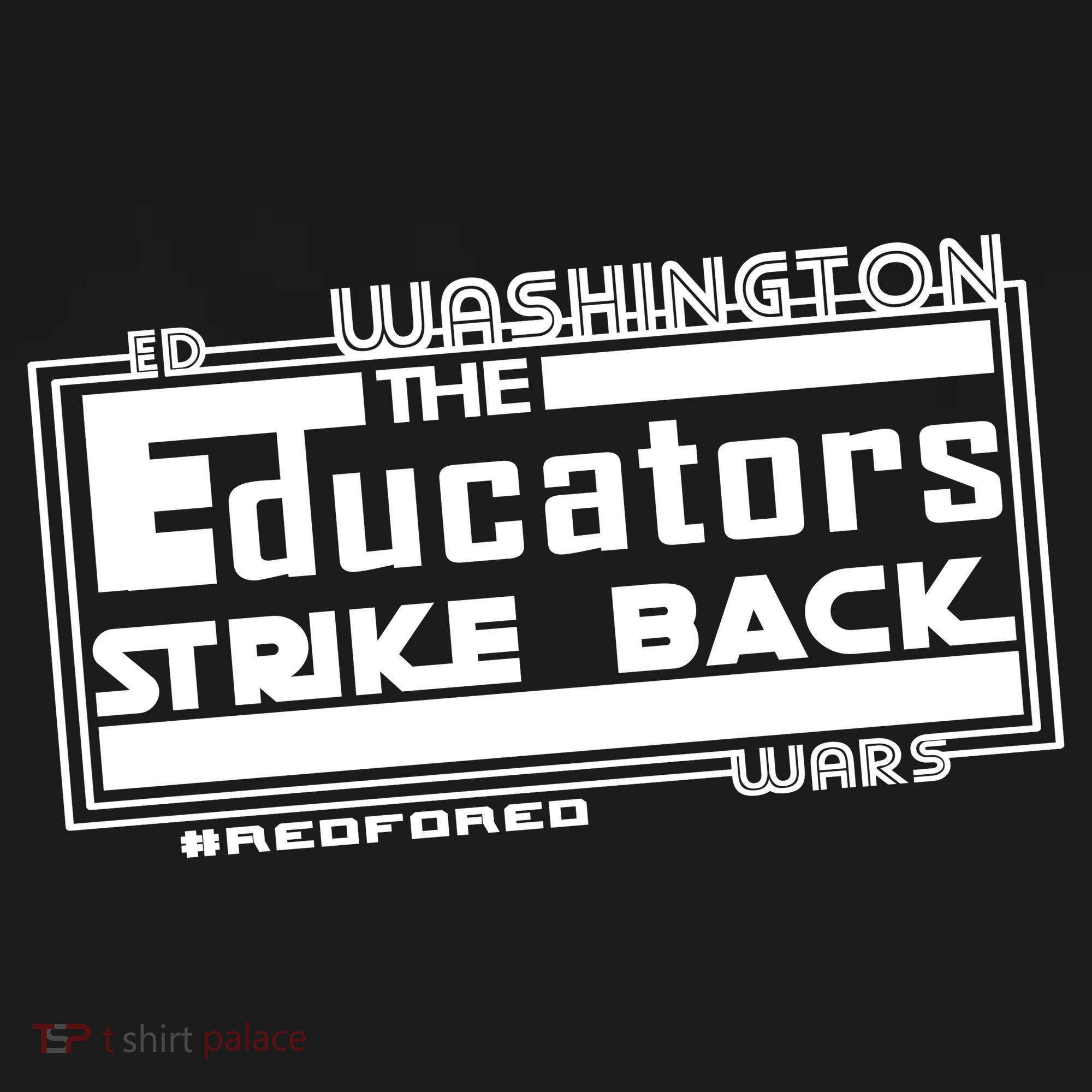 Red For Ed Washington Educators Strike Back Bucket Hat