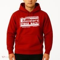 Red For Ed Washington Educators Strike Back Hoodie thumb 2