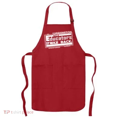 Red For Ed Washington Educators Strike Back Apron