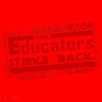 Red For Ed Washington Educators Strike Back Santa Hat thumb 1