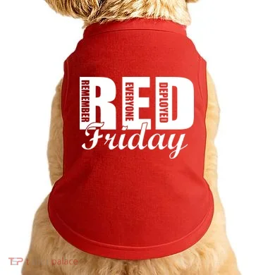 Red Friday Doggie Tank