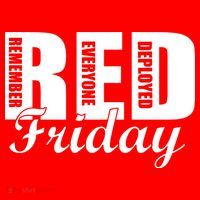 Red Friday USA-Made Doggie Bandana thumb 2