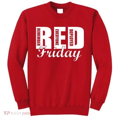 Red Friday Sweatshirt