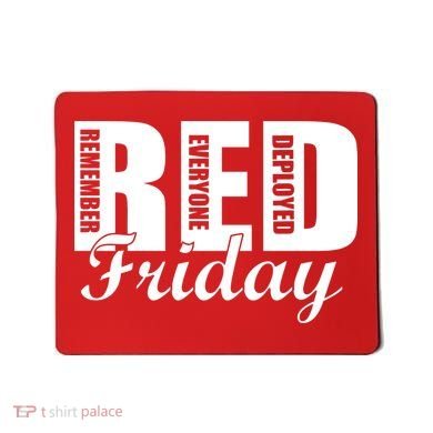Red Friday Mousepad