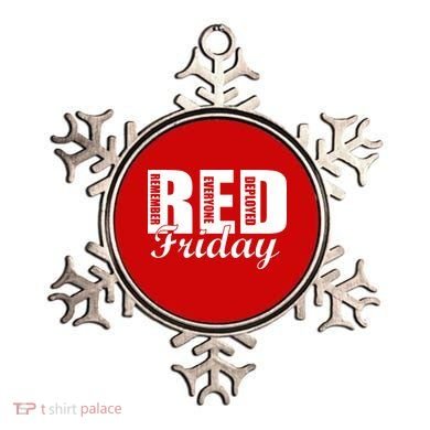 Red Friday Ornament