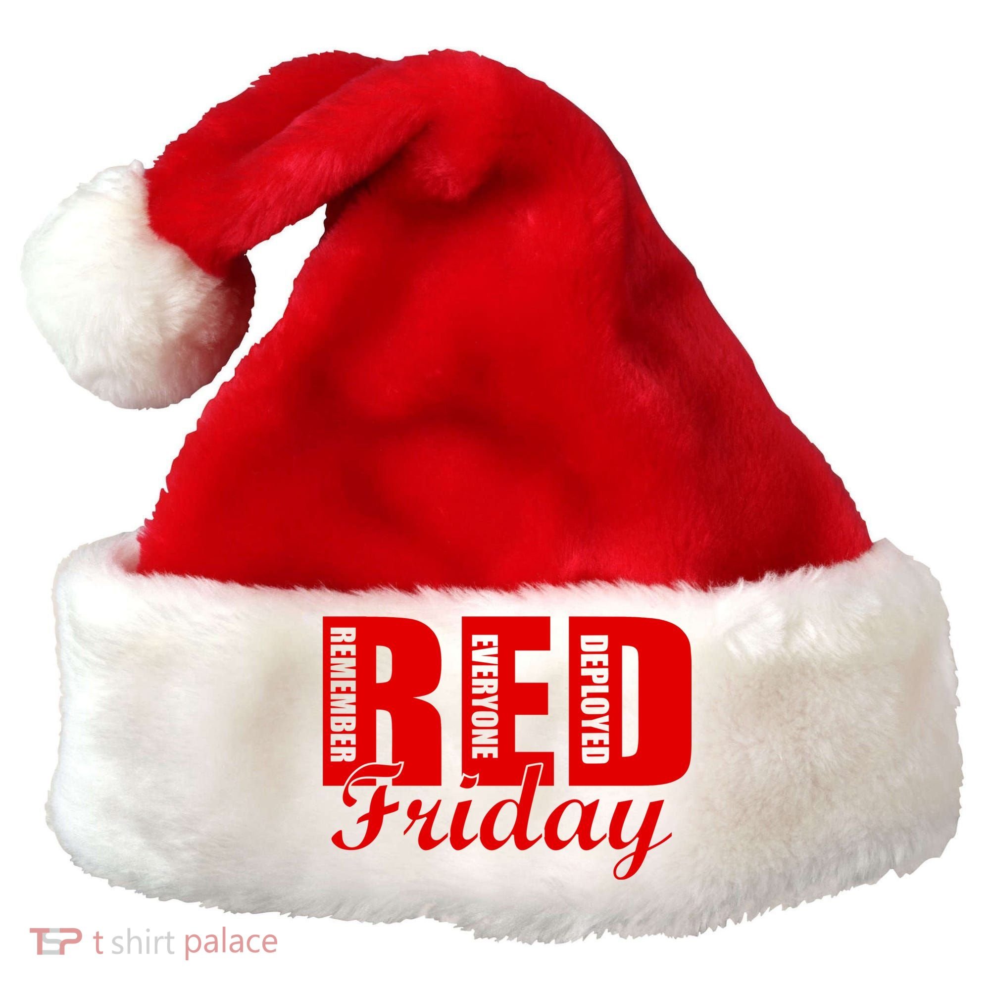 Red Friday Santa Hat