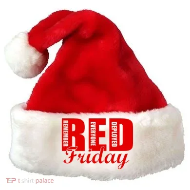 Red Friday Santa Hat
