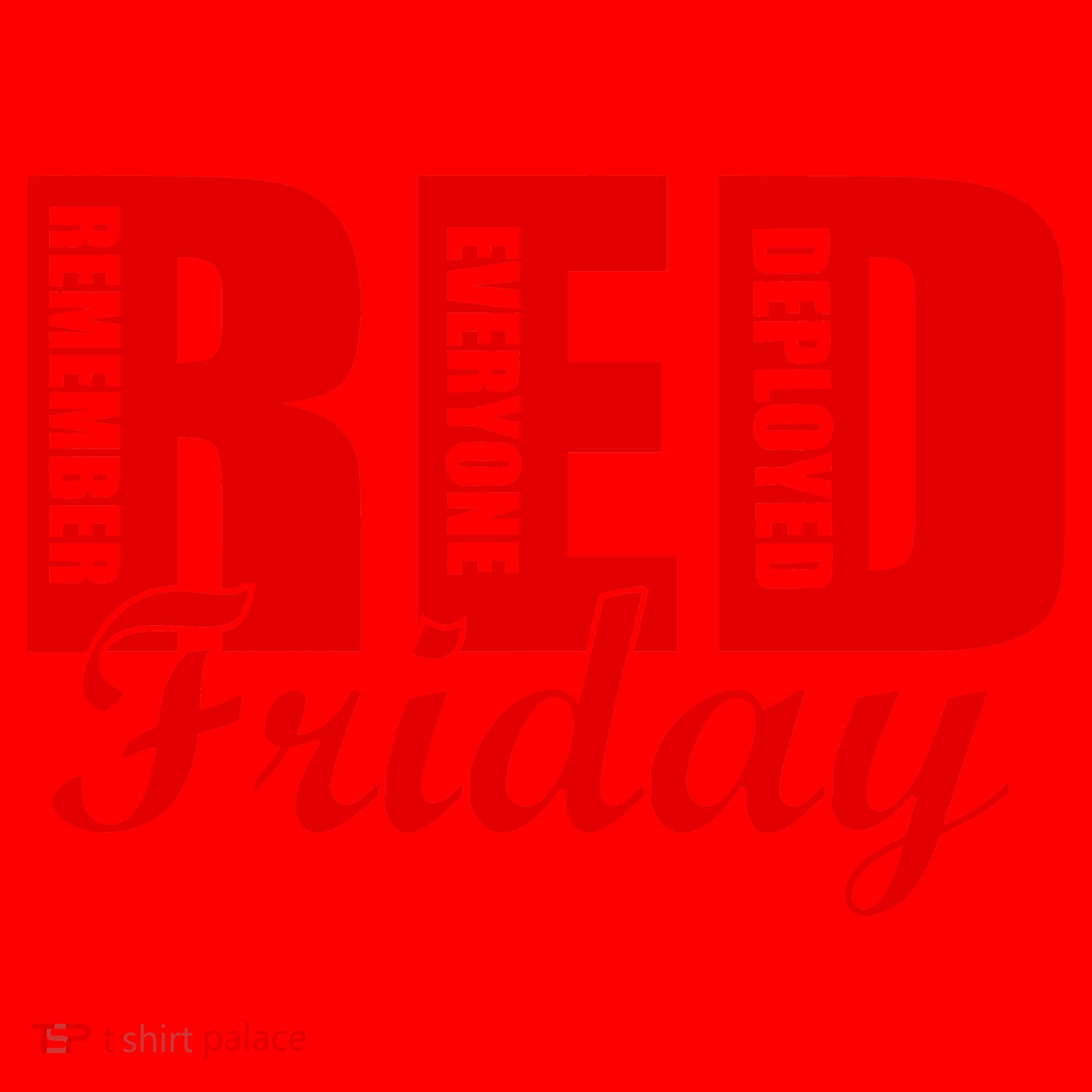 Red Friday Santa Hat