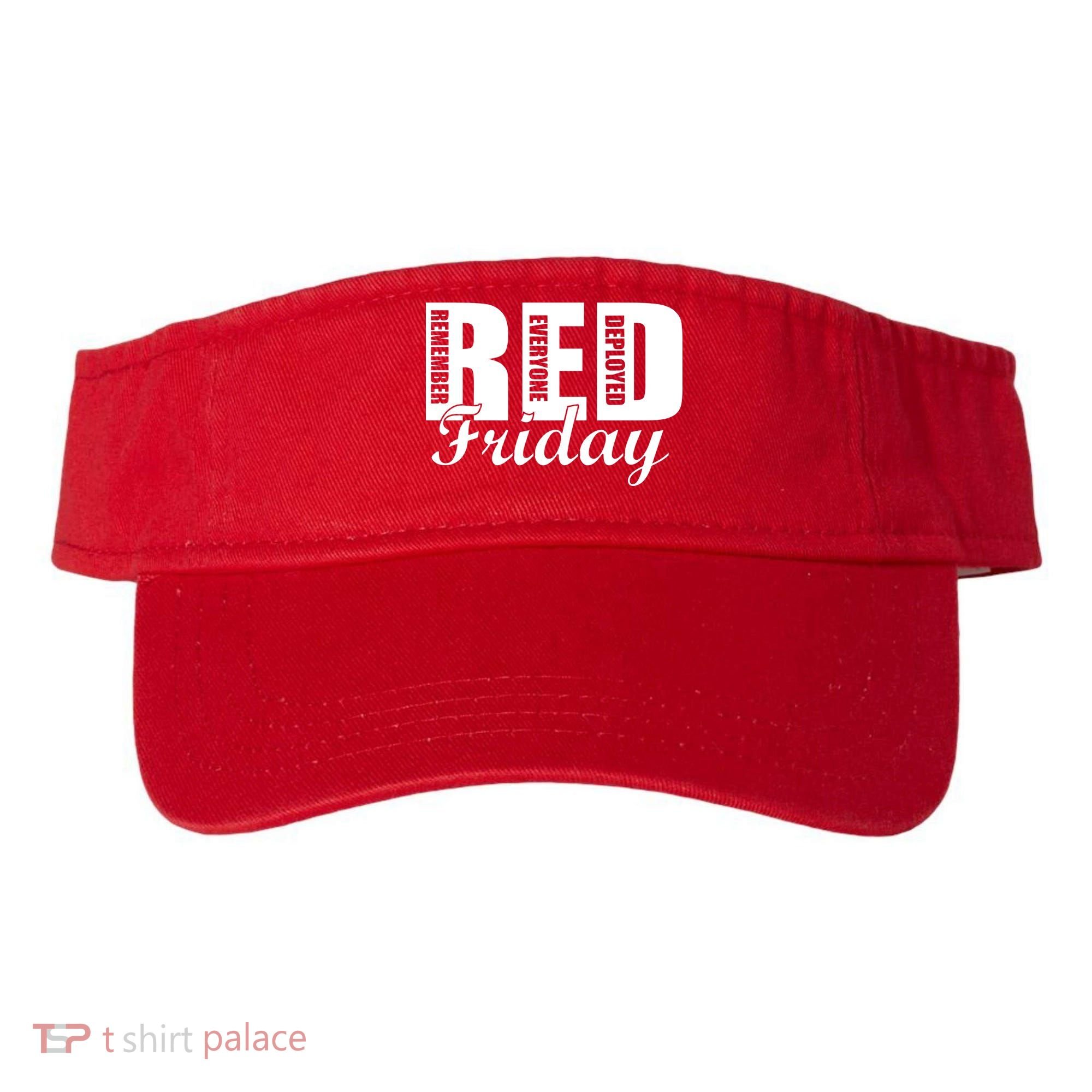 Red Friday Visor
