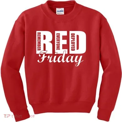 Red Friday Kids Sweatshirt