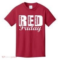 Red Friday Kids T-Shirt thumb 0