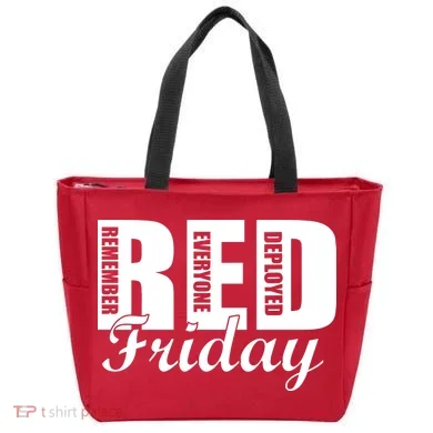 Red Friday Tote Bag