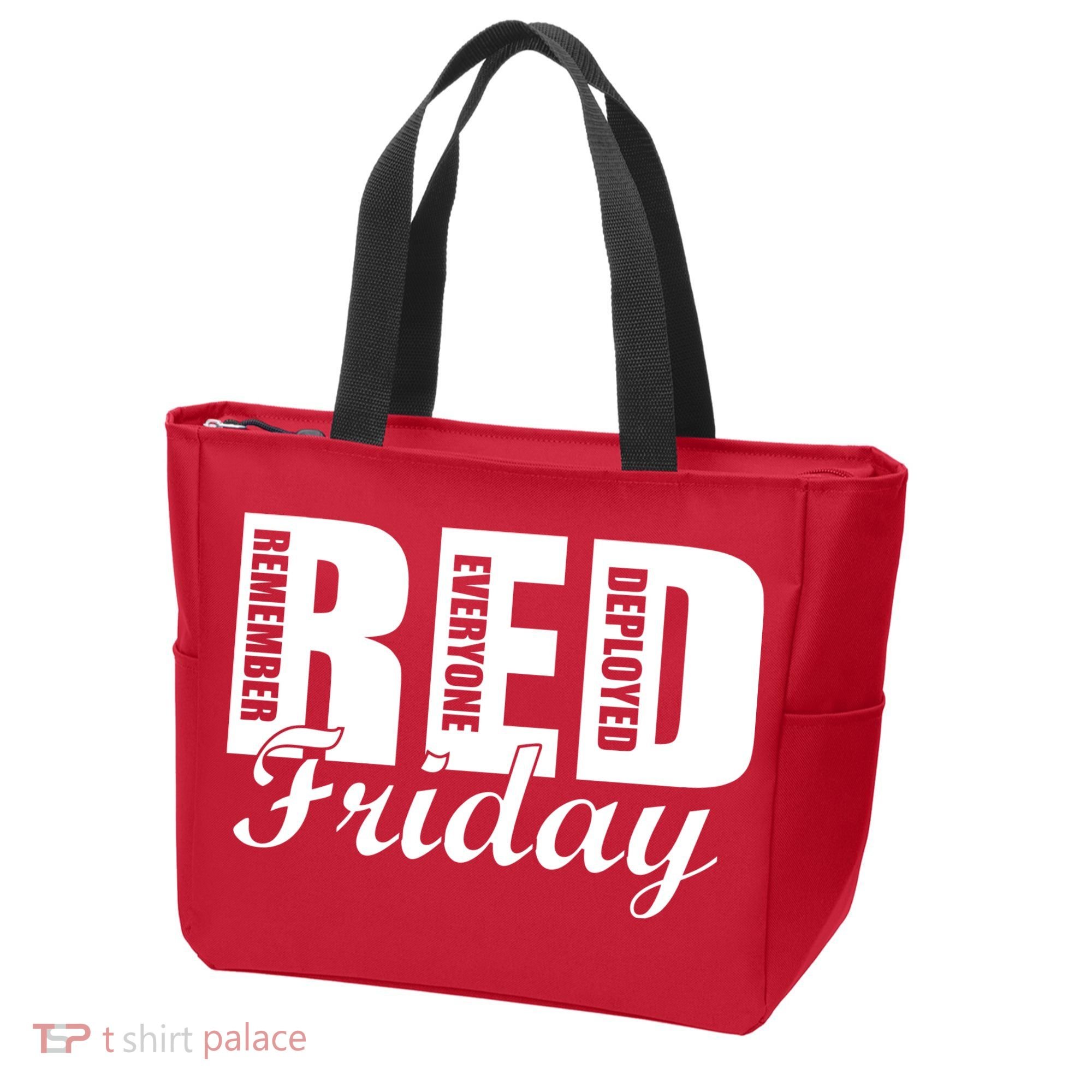 Red Friday Tote Bag