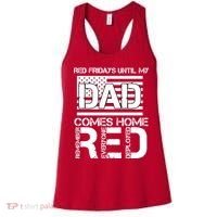 RED Friday Day Unitl My Dad Comes Home Women's Tank Top thumb 0