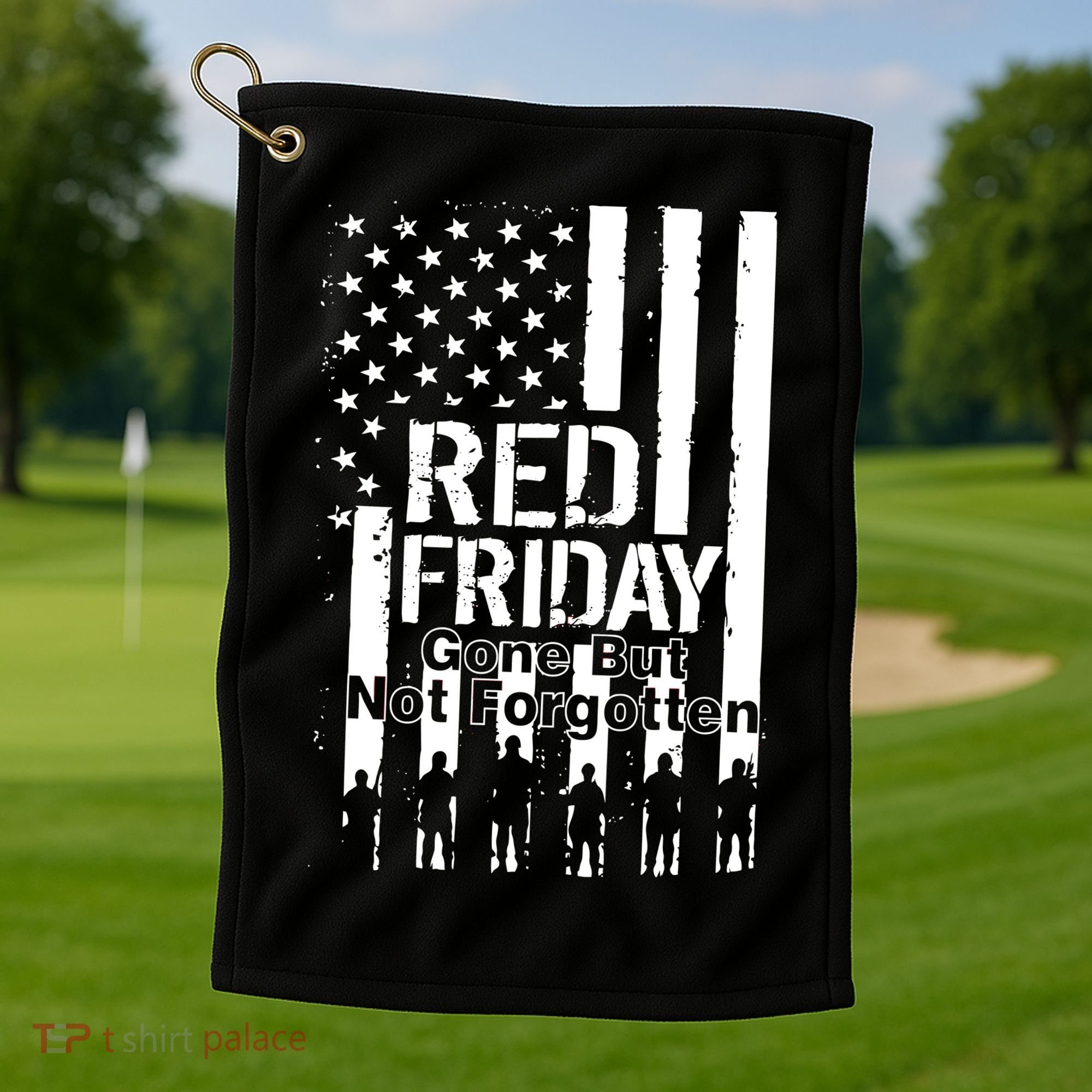 Red Friday Gone But Not Forgotten Golf Towel