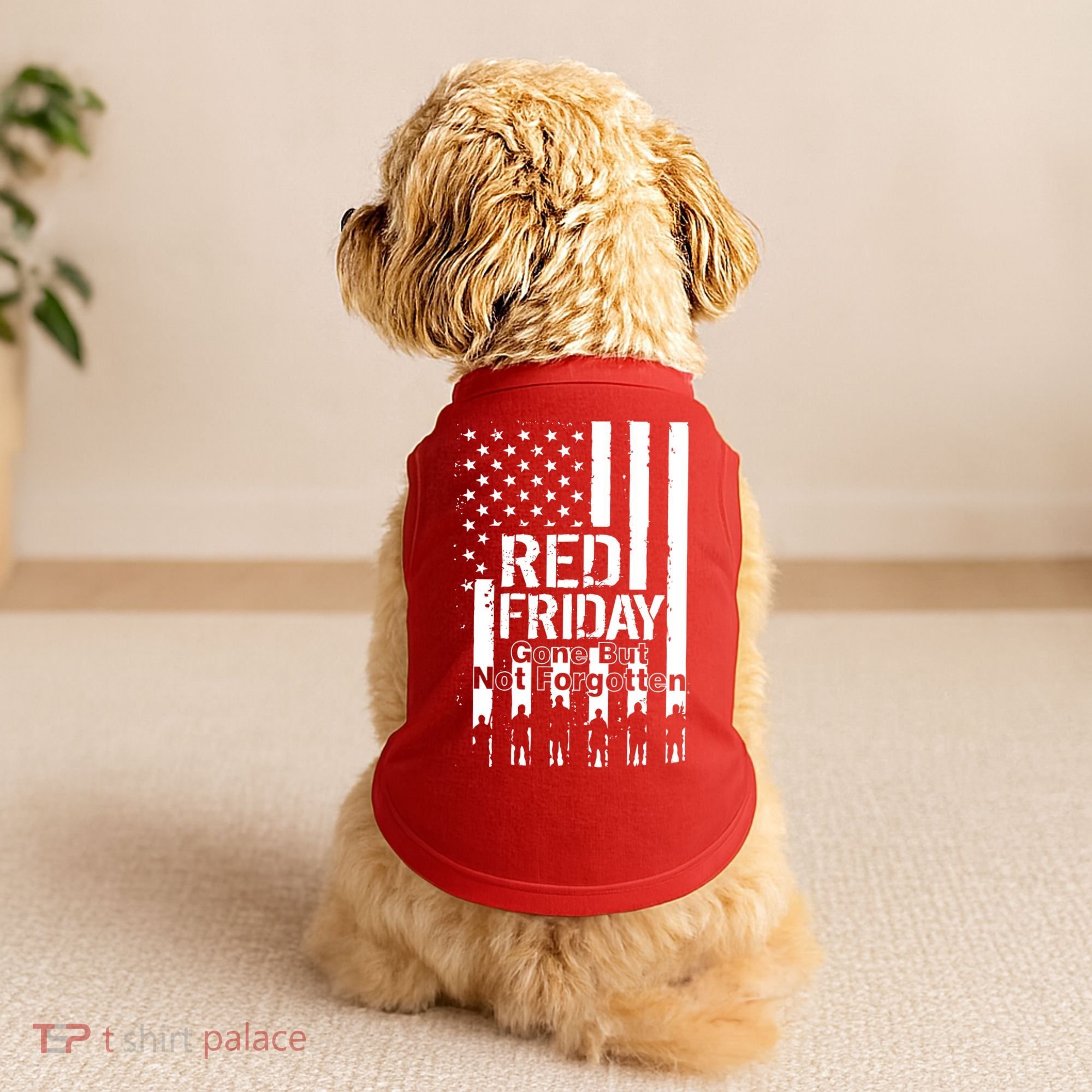 Red Friday Gone But Not Forgotten Doggie Tank