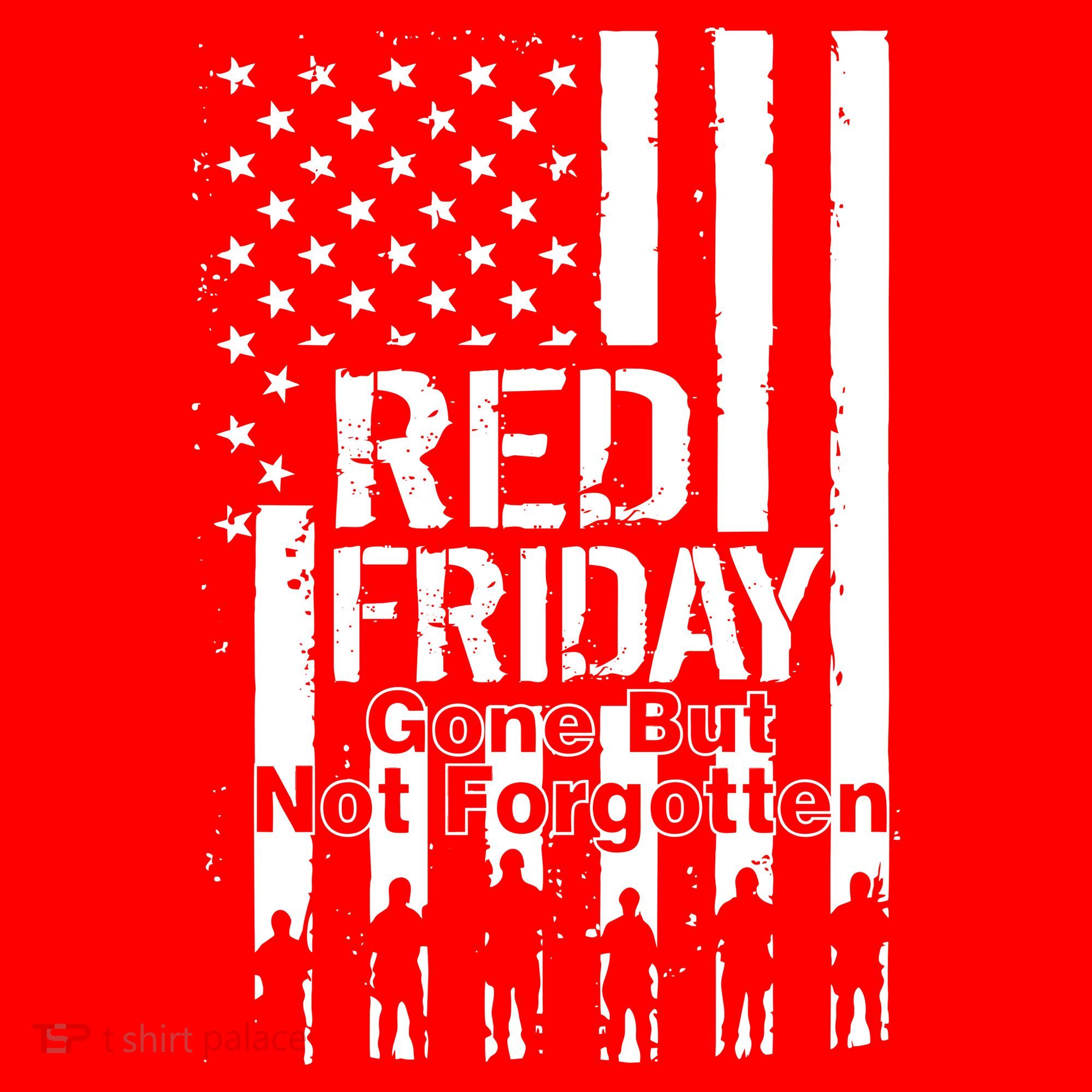 Red Friday Gone But Not Forgotten Apron