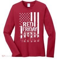 Red Friday Gone But Not Forgotten Women's Long Sleeve Shirt thumb 0