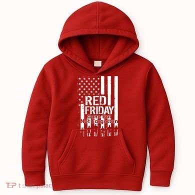 Red Friday Gone But Not Forgotten Kids Hoodie