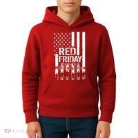 Red Friday Gone But Not Forgotten Kids Hoodie thumb 4