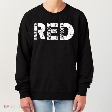 Red Friday Remember Everyone Deployed Women's Sweatshirt