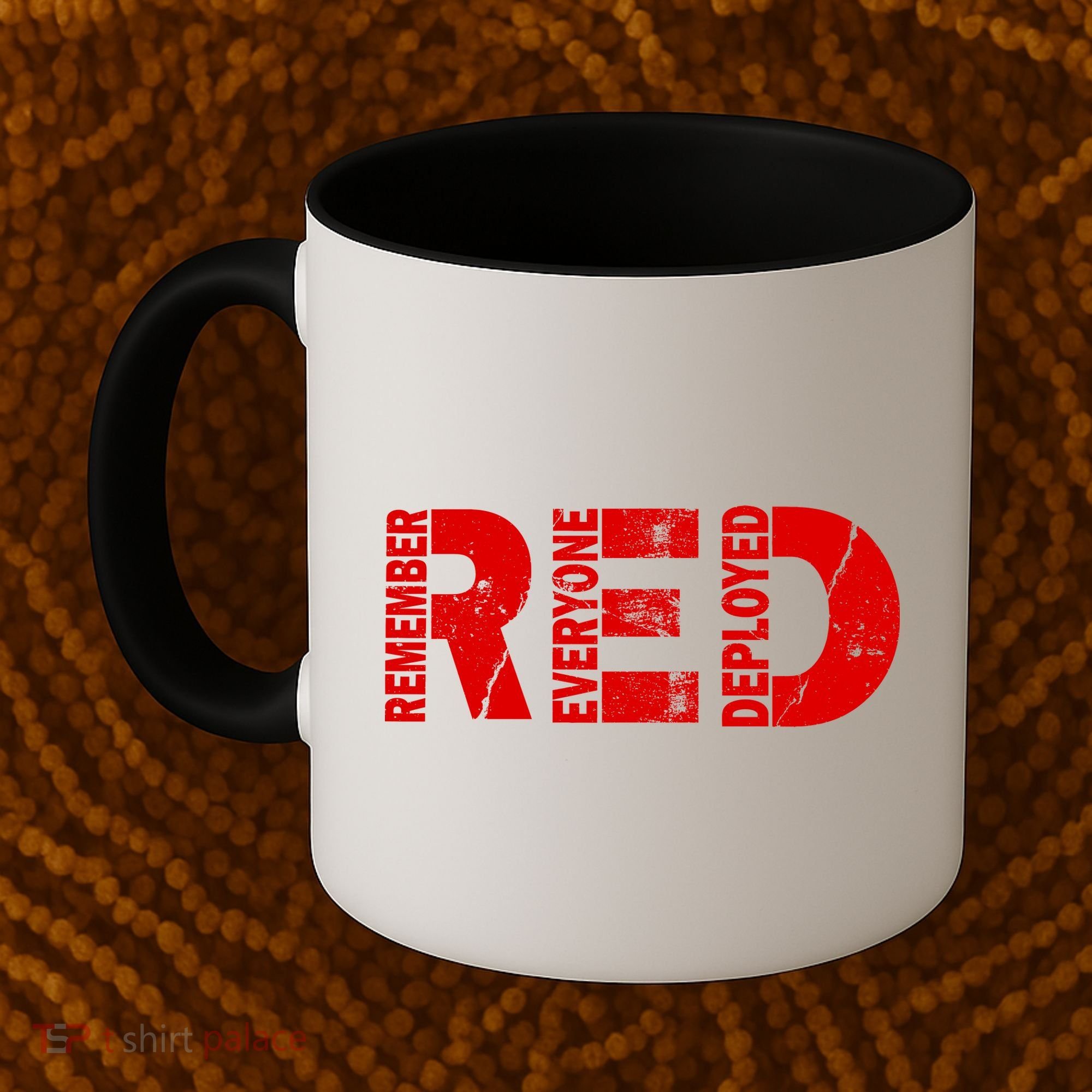 Red Friday Remember Everyone Deployed Coffee Mug