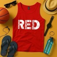 Red Friday Remember Everyone Deployed Tank Top thumb 4