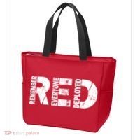 Red Friday Remember Everyone Deployed Tote Bag thumb 3