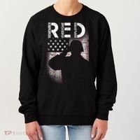 Red Friday Remember Everyone Deployed Flag Women's Sweatshirt thumb 0