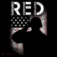 Red Friday Remember Everyone Deployed Flag Backpack thumb 2
