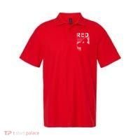Red Friday Remember Everyone Deployed Flag Polo thumb 0