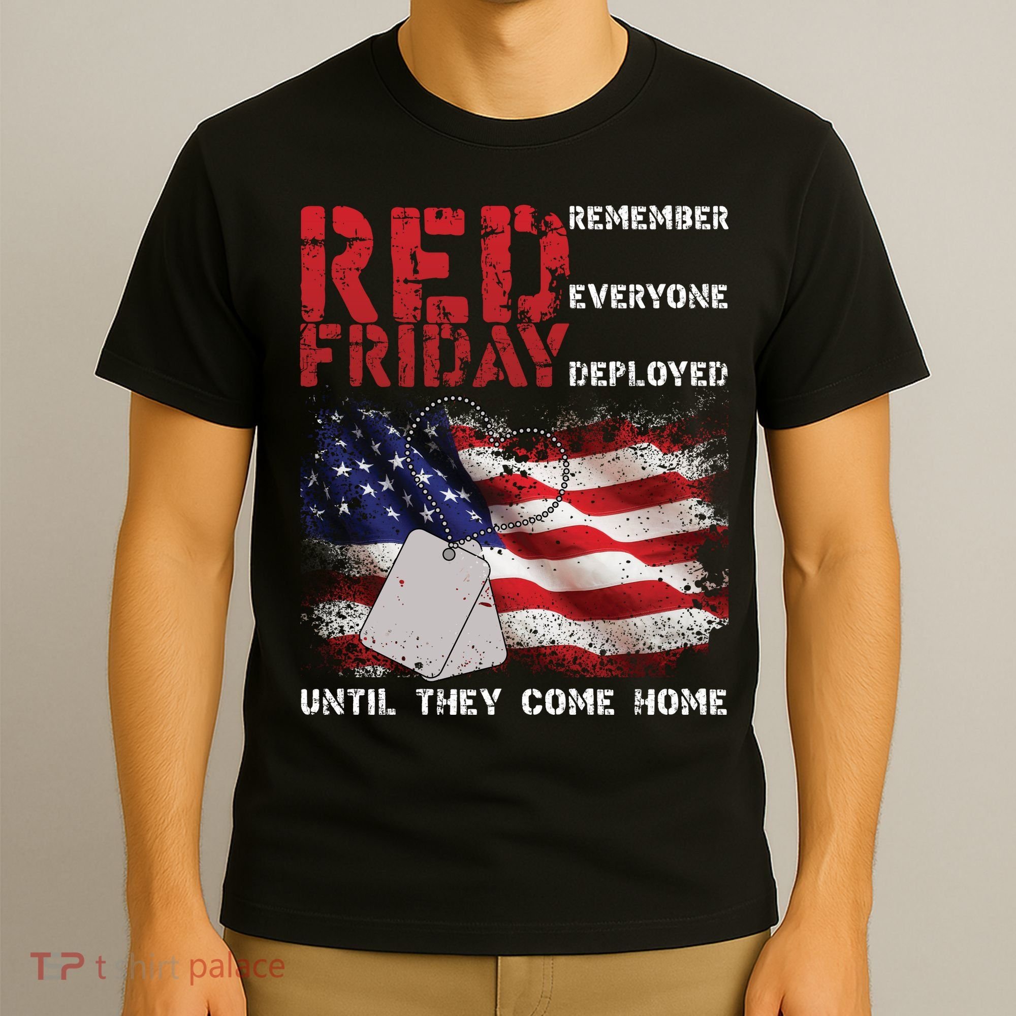 Red Friday Remember Until They Come Home T-Shirt