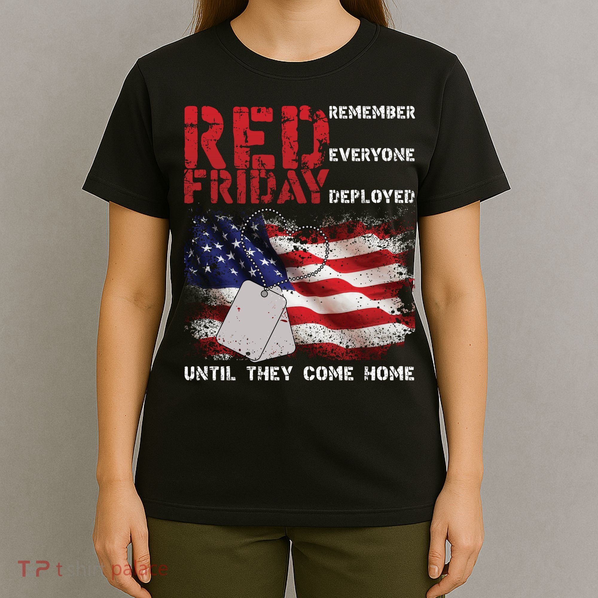 Red Friday Remember Until They Come Home T-Shirt