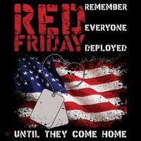 Red Friday Remember Until They Come Home Bucket Hat thumb 4