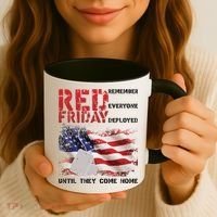 Red Friday Remember Until They Come Home Coffee Mug thumb 3