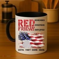 Red Friday Remember Until They Come Home Coffee Mug thumb 4
