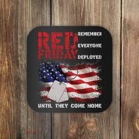 Red Friday Remember Until They Come Home Coaster thumb 0