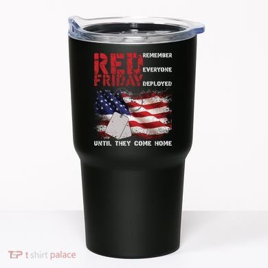 Red Friday Remember Until They Come Home Tumbler