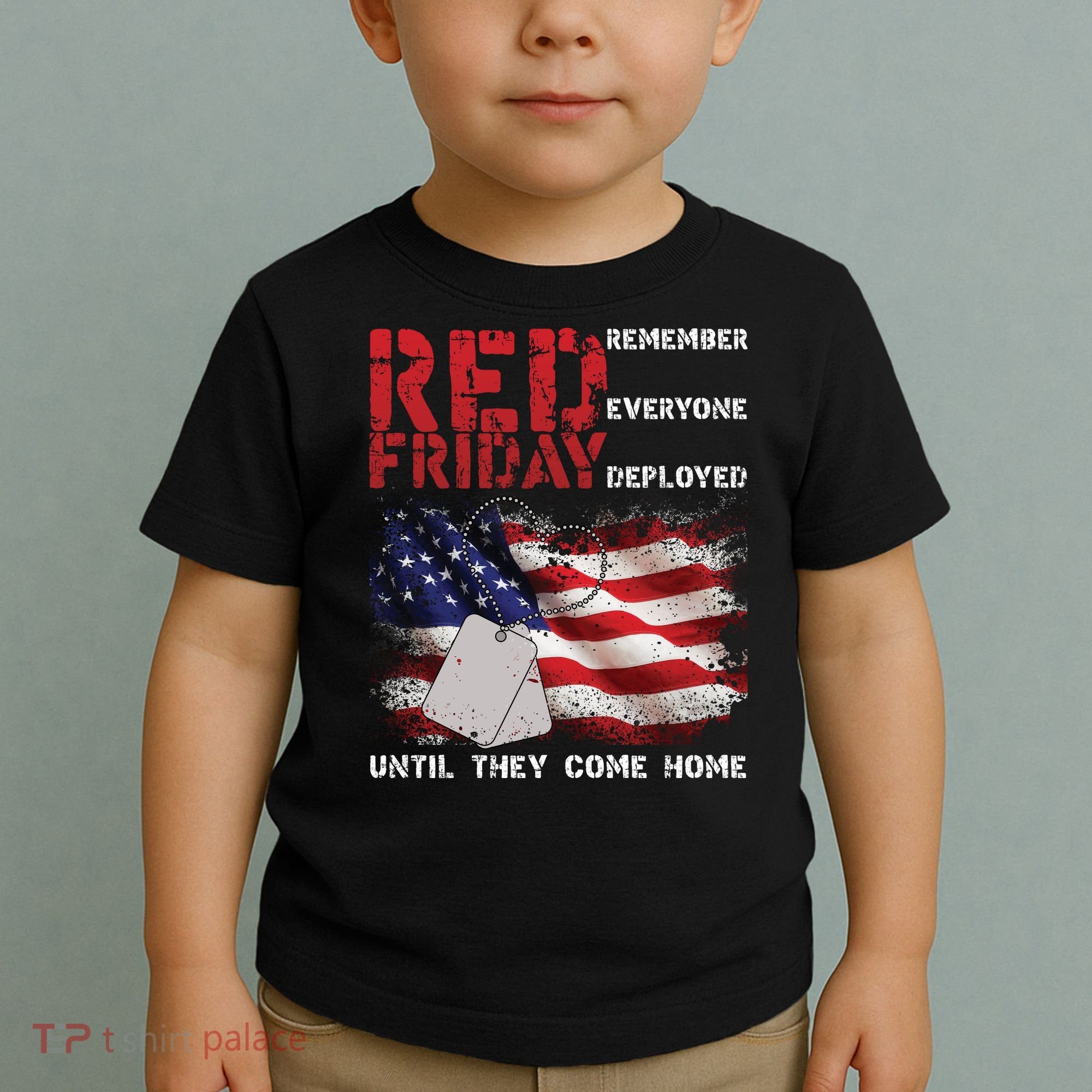 Red Friday Remember Until They Come Home Toddler T-Shirt
