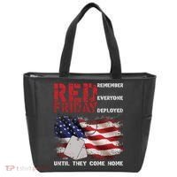 Red Friday Remember Until They Come Home Tote Bag thumb 0